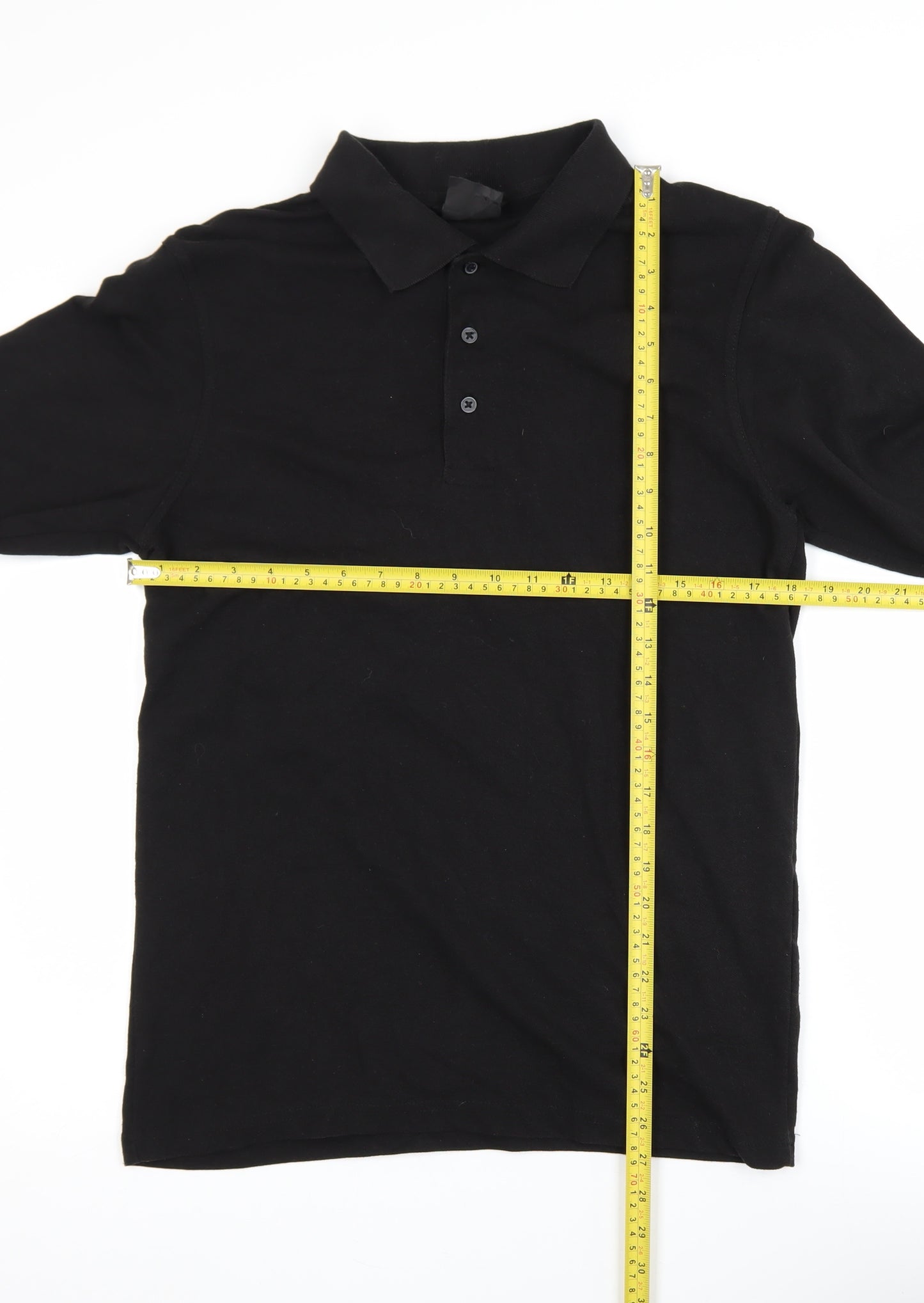 Regatta Professional Men's Black Long Sleeve Collared Polo Shirt M