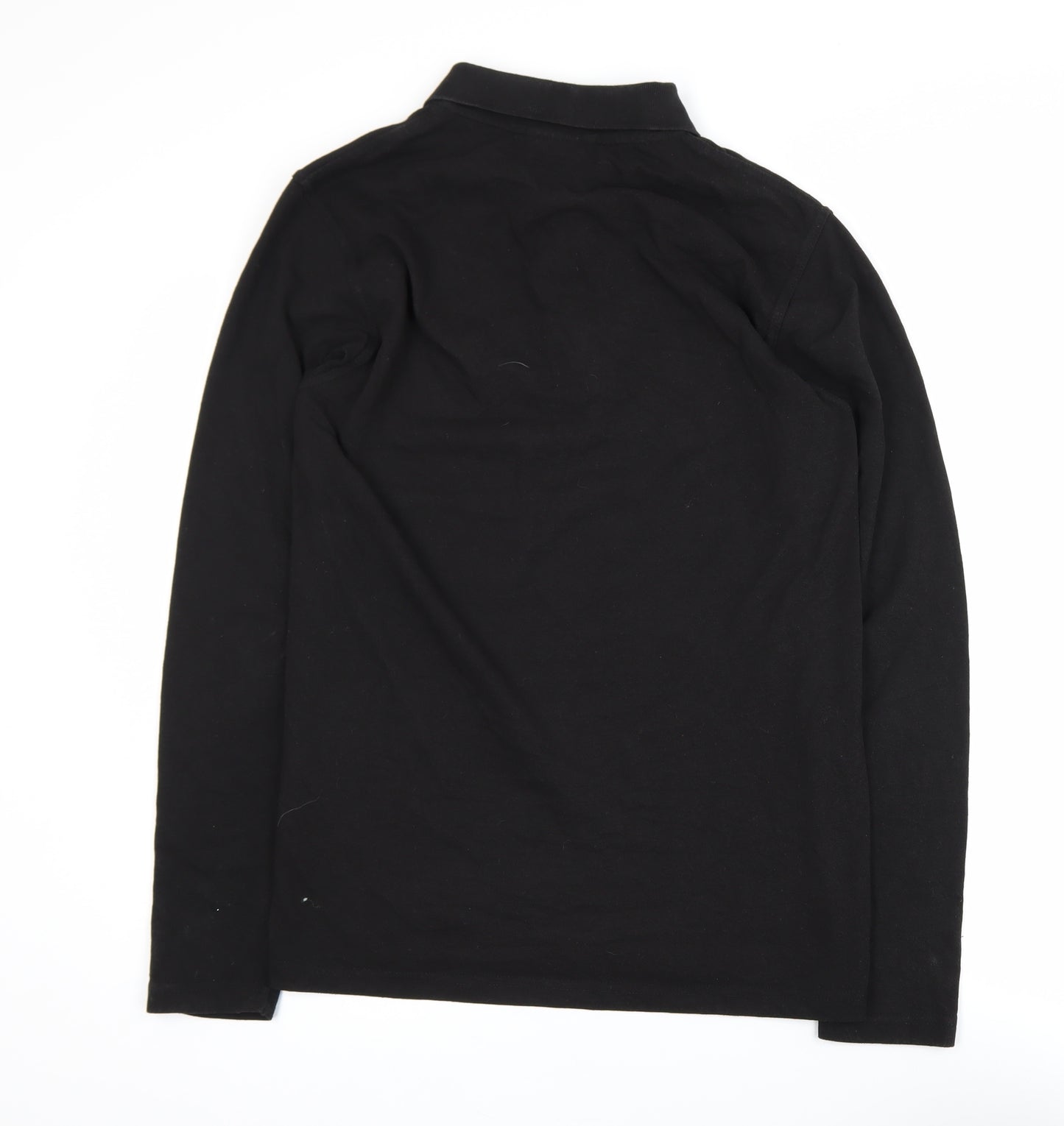 Regatta Professional Men's Black Long Sleeve Collared Polo Shirt M