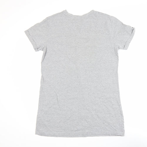 Stranger Things Women's Grey XS Short Sleeve Cotton T-Shirt