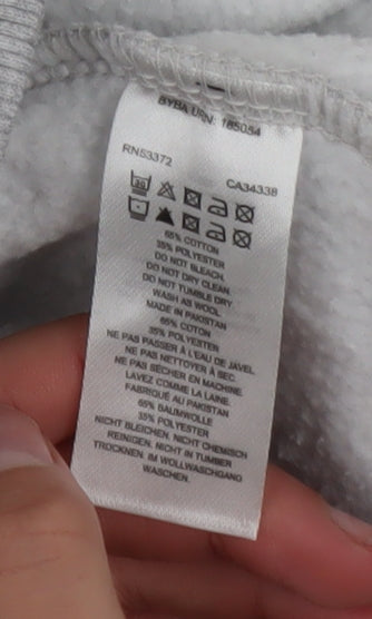 French Connection Men's Grey 1/4 Zip Sweatshirt Size S