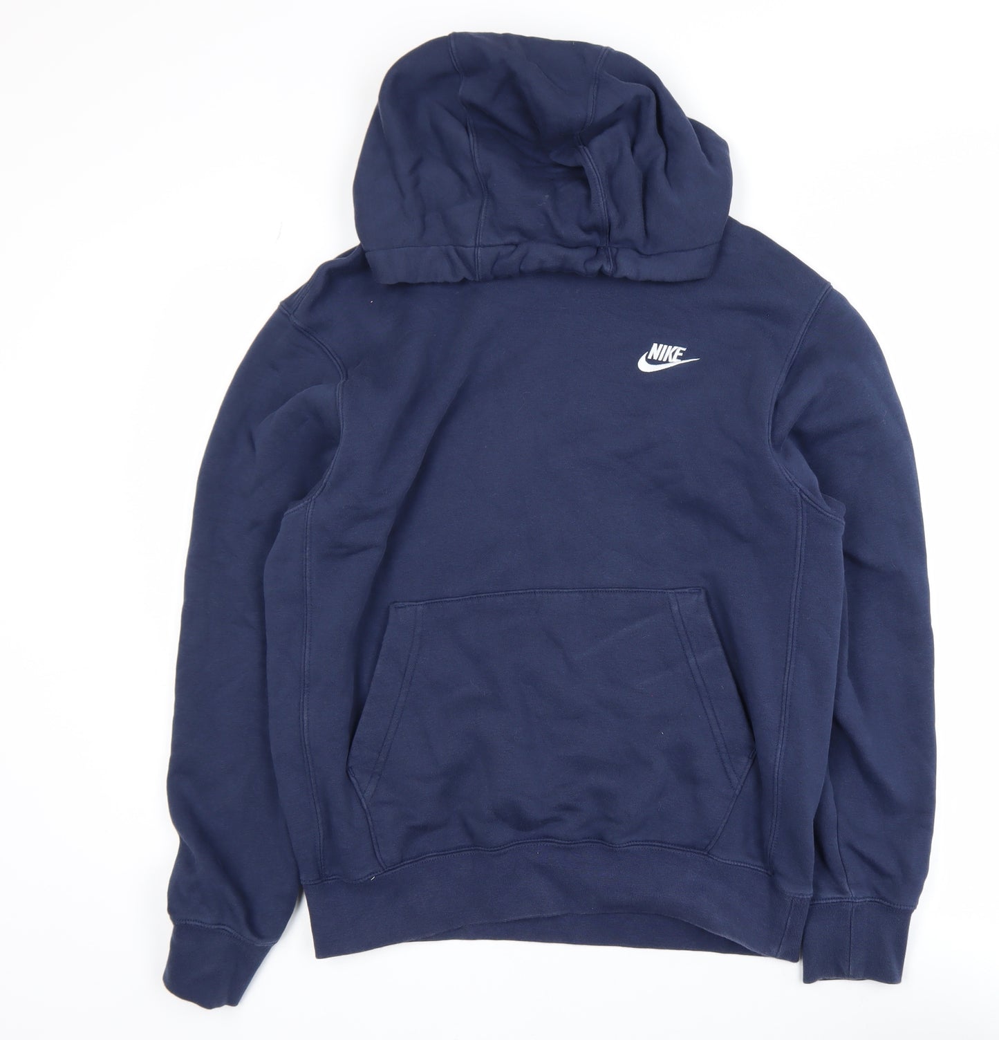Nike Men’s Blue Pullover Hoodie Size S Fleece Sportswear
