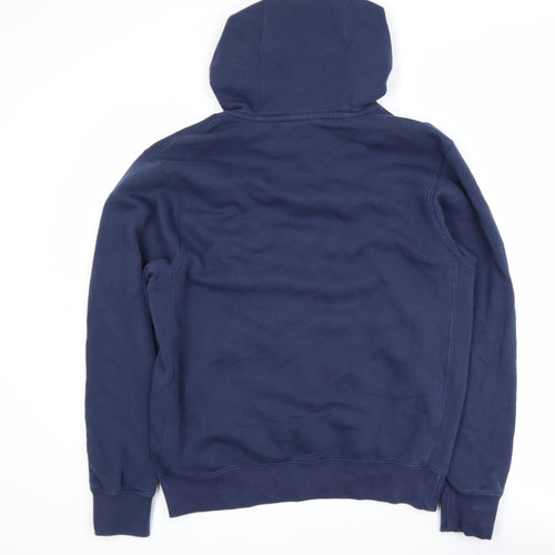 Nike Men’s Blue Pullover Hoodie Size S Fleece Sportswear
