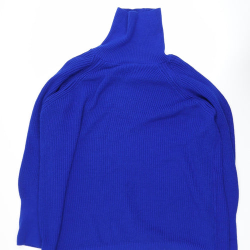 Friends Like These Women’s Blue Roll Neck Knit Jumper Size 20