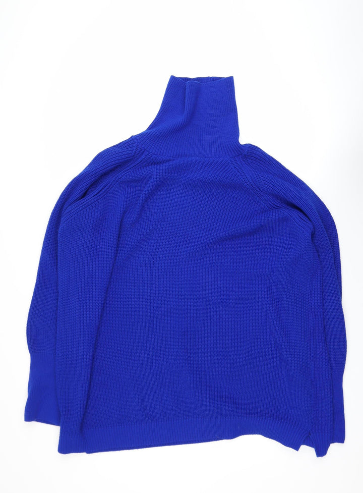 Friends Like These Women’s Blue Roll Neck Knit Jumper Size 20