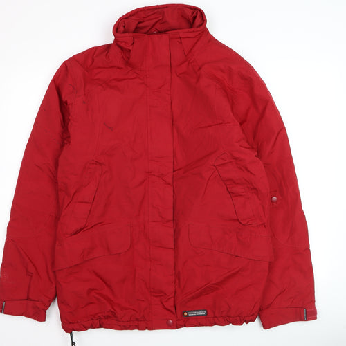 Misty Mountain Men's Red XL Parka Jacket Water Resistant Winter Coat