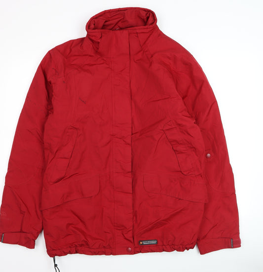 Misty Mountain Men's Red XL Parka Jacket Water Resistant Winter Coat