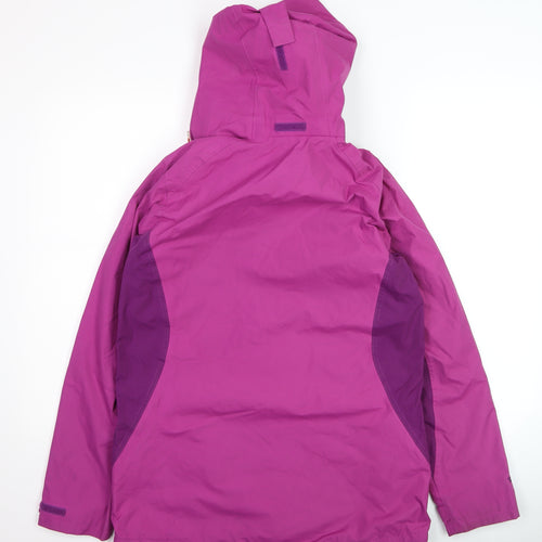 Regatta Womens Purple Waterproof Rain Coat Jacket Size 10