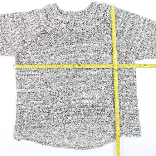 Marks and Spencer Women’s Grey Chunky Knit Pullover Jumper Size 22