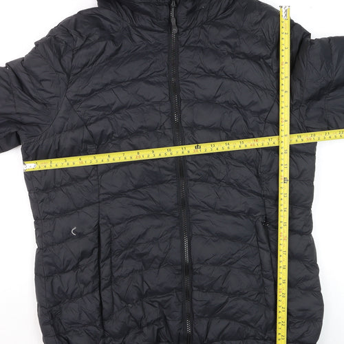 Peter Storm Womens Black Size 14 Hooded Puffer Jacket
