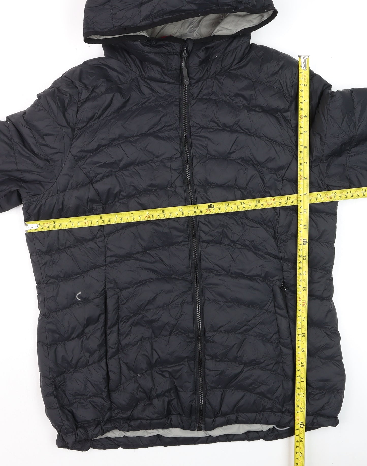 Peter Storm Womens Black Size 14 Hooded Puffer Jacket