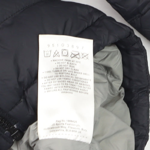 Peter Storm Womens Black Size 14 Hooded Puffer Jacket