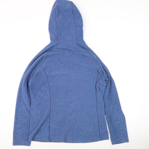 The North Face Men's Blue L Full Zip Hooded Activewear Jacket
