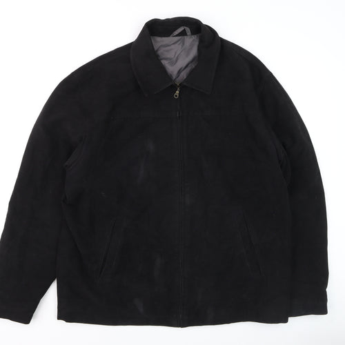 Burton Mens Black Cotton Lined Mid-Length Jacket Size M