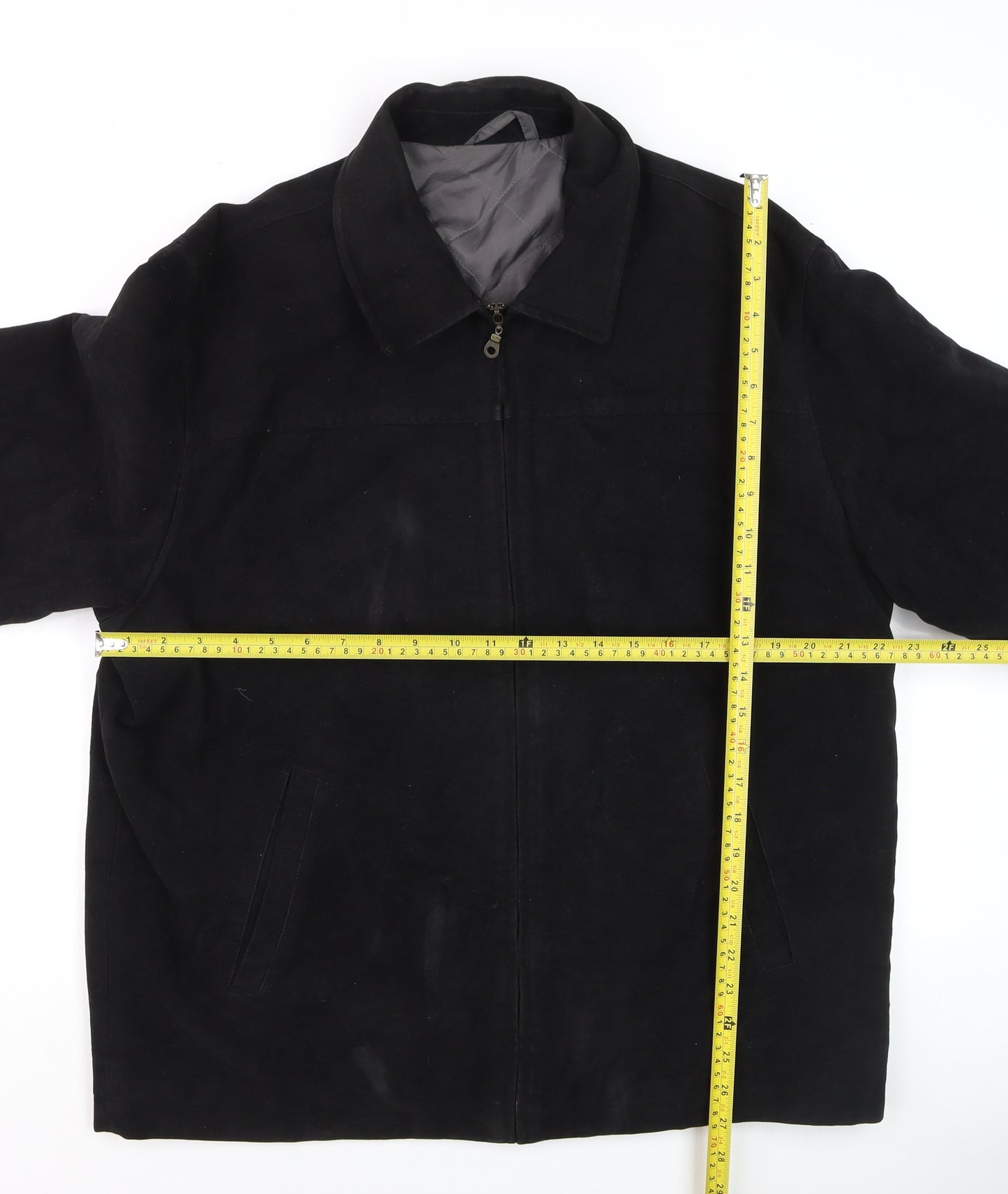 Burton Mens Black Cotton Lined Mid-Length Jacket Size M