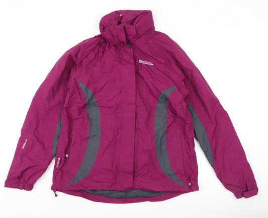 Mountain Warehouse Women’s Purple Waterproof Rain Jacket UK14