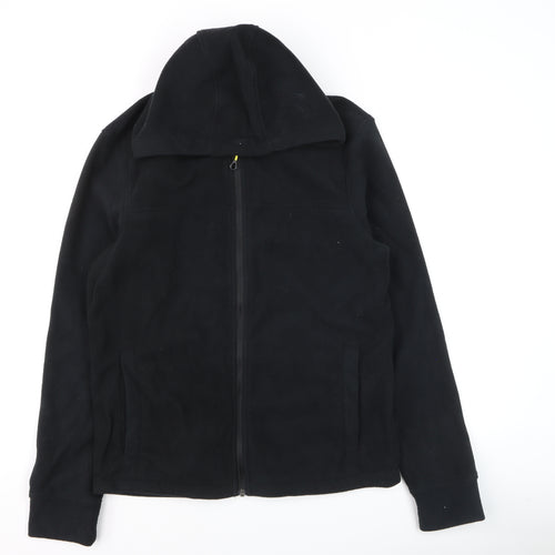 Workwear Men's Black Full Zip Fleece Hoodie Medium