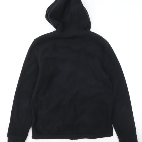 Workwear Men's Black Full Zip Fleece Hoodie Medium