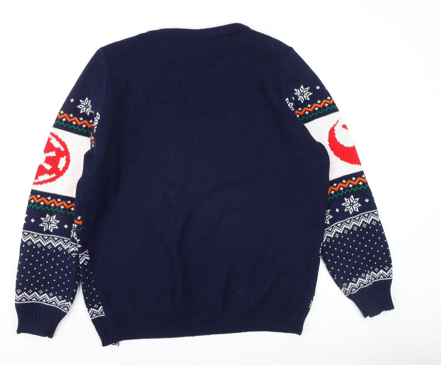 Numskull Men's Blue Star Wars Christmas Jumper 2XL Pullover Knit