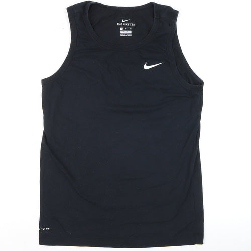 Nike Men's Black Dri-FIT Sleeveless Athletic Tank Top Size S
