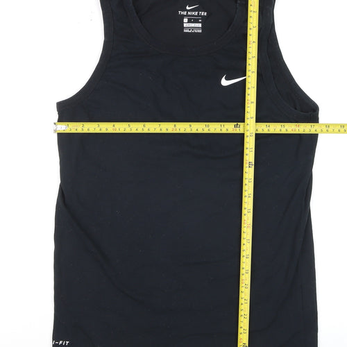 Nike Men's Black Dri-FIT Sleeveless Athletic Tank Top Size S