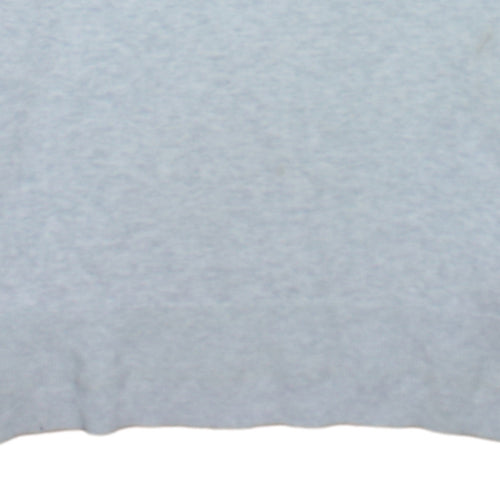 Tommy Hilfiger Men’s Grey Pullover Hoodie Medium Logo Cotton