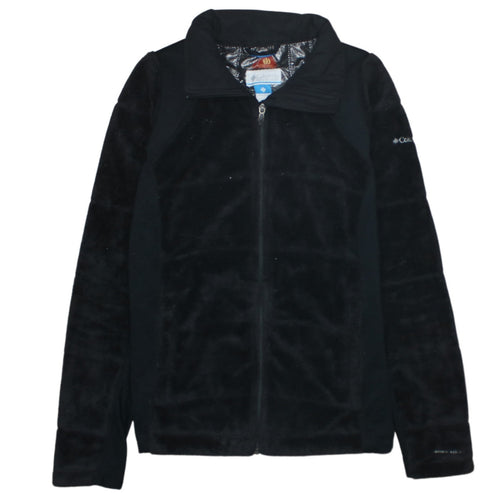 Columbia Men's Black L Fleece Omni-Heat Full Zip Jacket