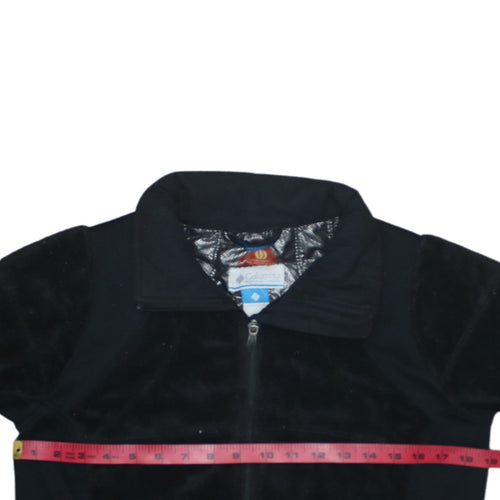 Columbia Men's Black L Fleece Omni-Heat Full Zip Jacket
