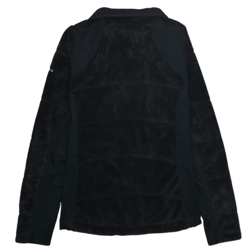 Columbia Men's Black L Fleece Omni-Heat Full Zip Jacket