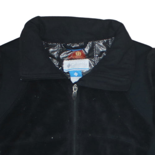 Columbia Men's Black L Fleece Omni-Heat Full Zip Jacket