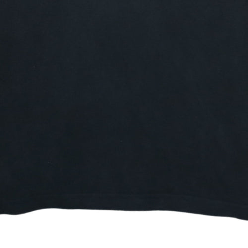 Tommy Hilfiger Men's Black Polo Shirt XL Cotton Classic Style