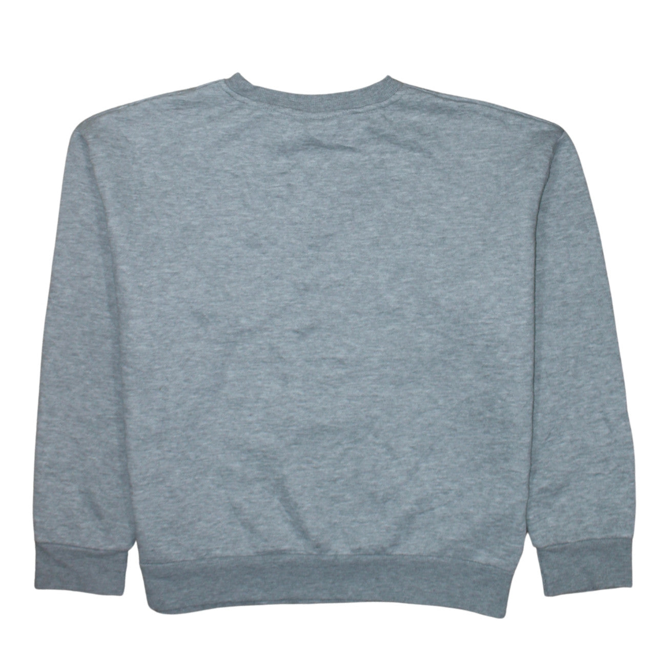 Disney Women's Grey Mickey & Minnie Crew Neck Sweatshirt Size M
