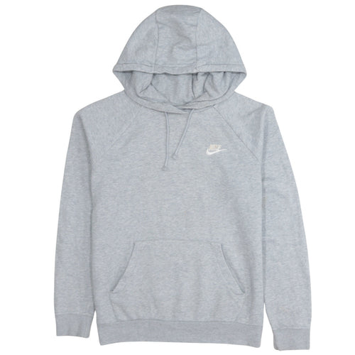 Nike Women’s Grey Small Pullover Hoodie with Logo