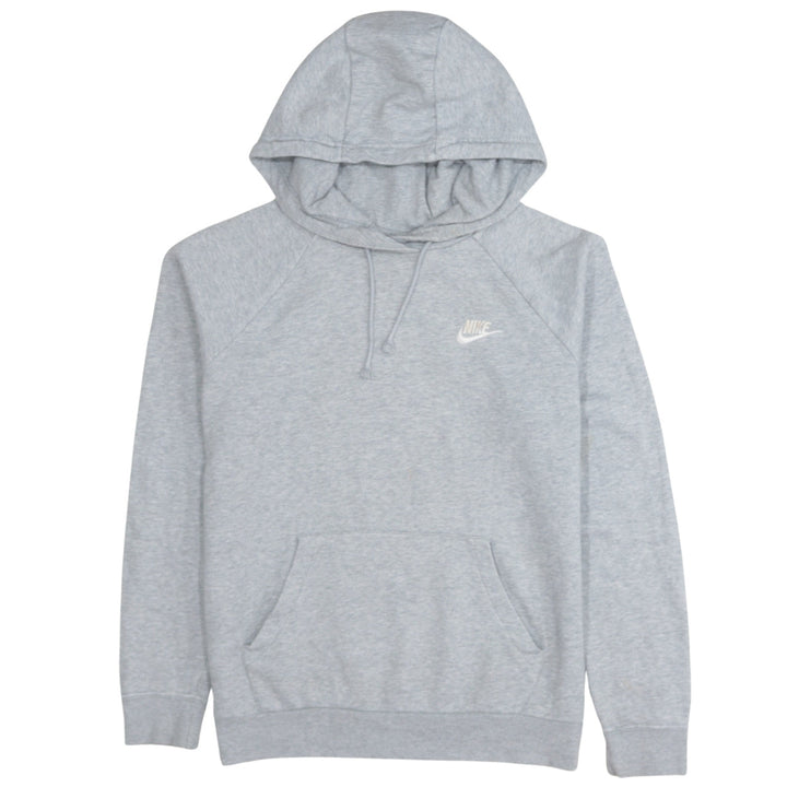 Nike Women’s Grey Small Pullover Hoodie with Logo