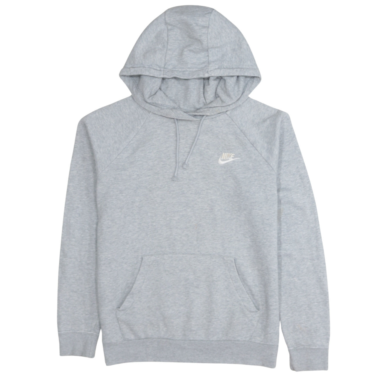 Nike Women’s Grey Small Pullover Hoodie with Logo