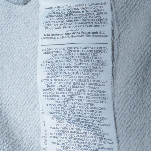 Nike Women’s Grey Small Pullover Hoodie with Logo