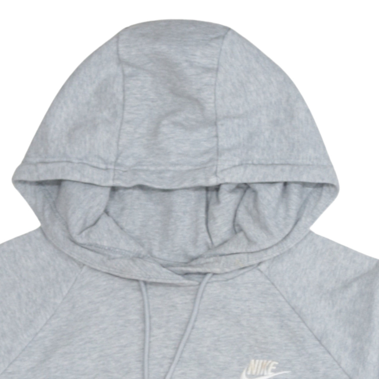 Nike Women’s Grey Small Pullover Hoodie with Logo
