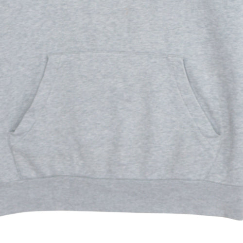 Nike Women’s Grey Small Pullover Hoodie with Logo