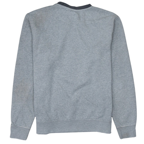 Nike Men's Grey Crew Neck Pullover Sweatshirt Size M