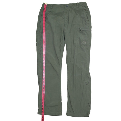The North Face Womens Green Cargo Outdoor Trousers Size 4