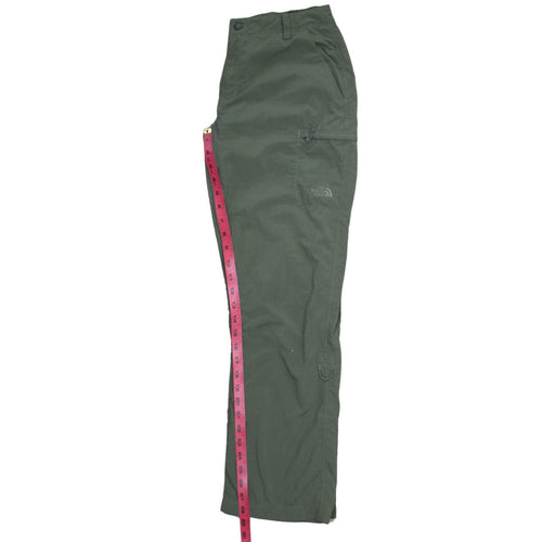The North Face Womens Green Cargo Outdoor Trousers Size 4