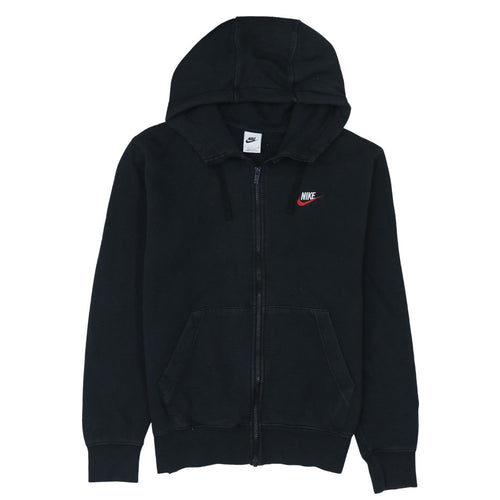 Nike Men's Black Full Zip Hoodie S Regular Fit Sportswear