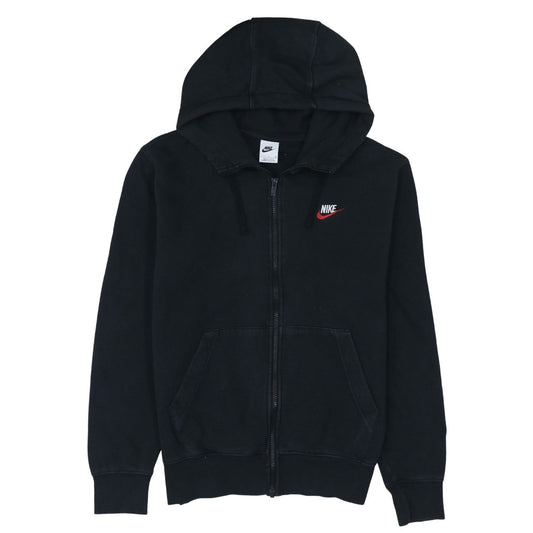 Nike Men's Black Full Zip Hoodie S Regular Fit Sportswear