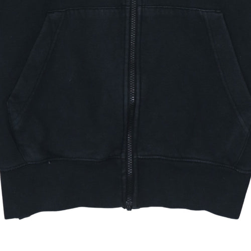 Nike Men's Black Full Zip Hoodie S Regular Fit Sportswear