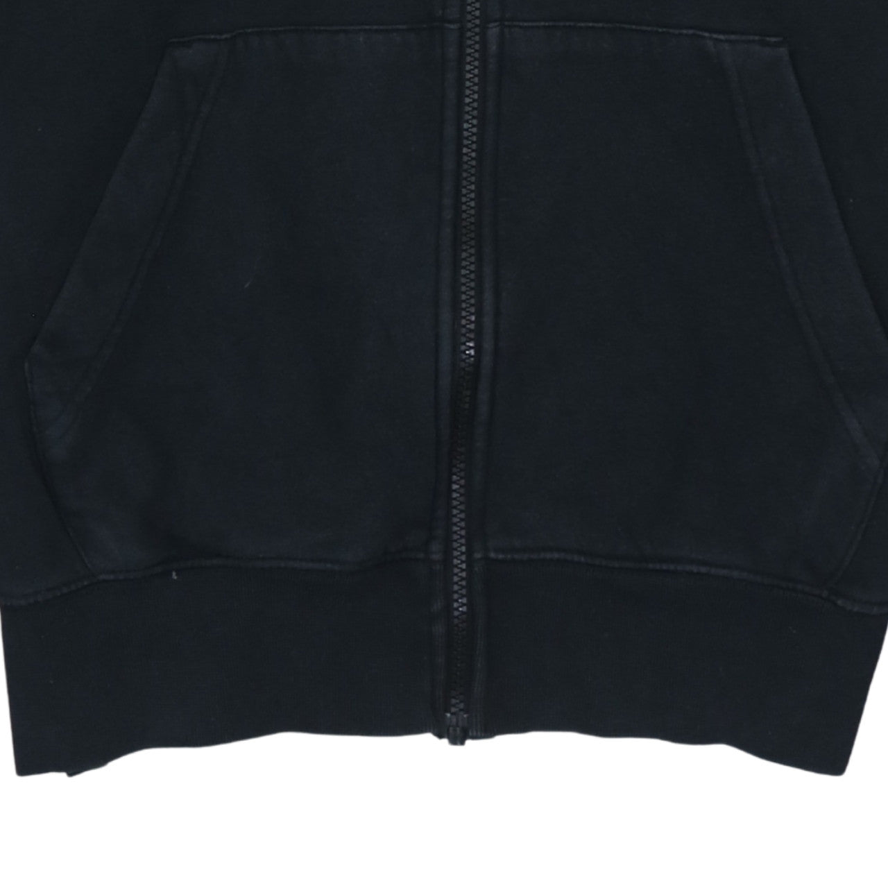 Nike Men's Black Full Zip Hoodie S Regular Fit Sportswear