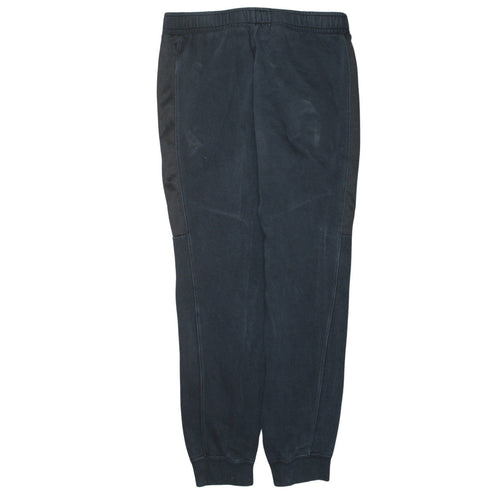 Nike Men's Black Jogger Trousers S Regular Fit Fleece Activewear