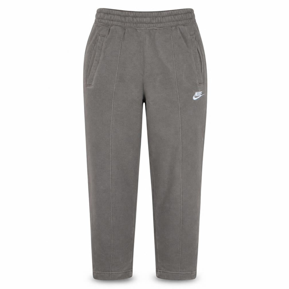 Front view of Nike Men's Grey Jogger Trousers Small Regular Fit Fleece Activewear