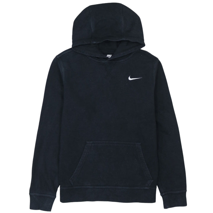 Nike Boys Black XL Pullover Hoodie Fleece Sweatshirt Logo