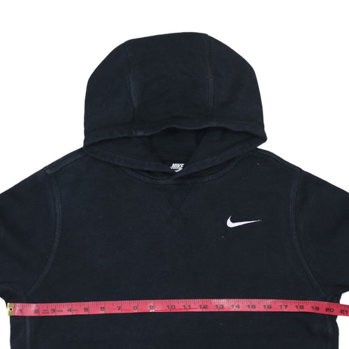 Nike Boys Black XL Pullover Hoodie Fleece Sweatshirt Logo