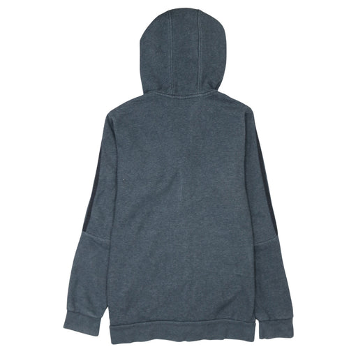 Adidas Boys Grey Full Zip Fleece Hoodie Size 13-14 Years