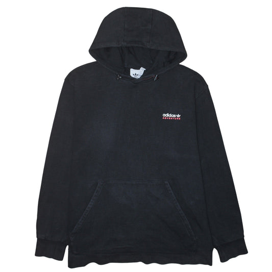 Adidas Men's Black 2XL Pullover Hoodie Adventure Graphic